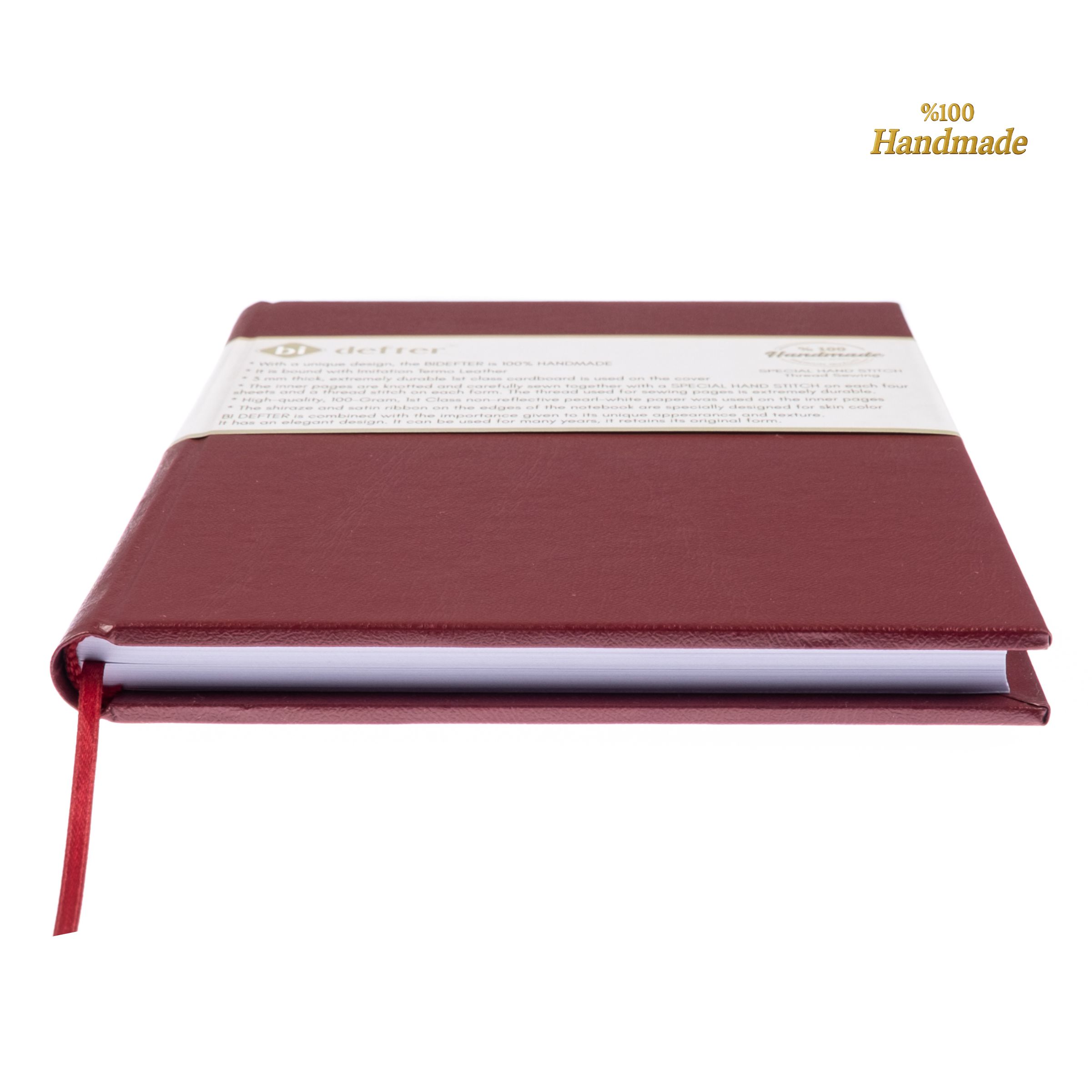 Gitar Müzik Nota Defteri Soll ve Tab Anahtarlı Nota Kağıdı – Termo Deri Ciltli