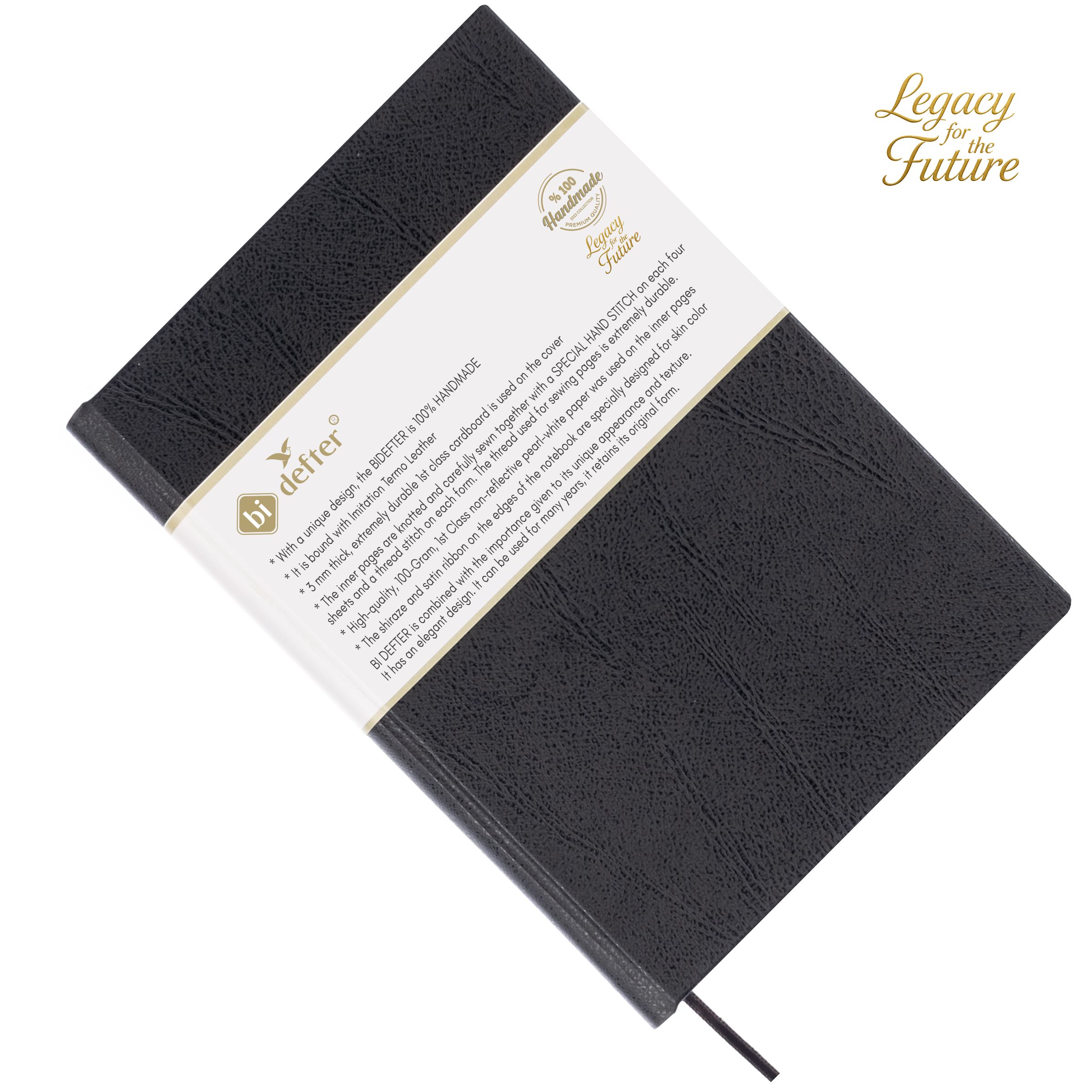 Gitar Nota Defteri Sol ve Tab Anahtarlı Akortlu Nota Kağıdı – Termo Deri Ciltli