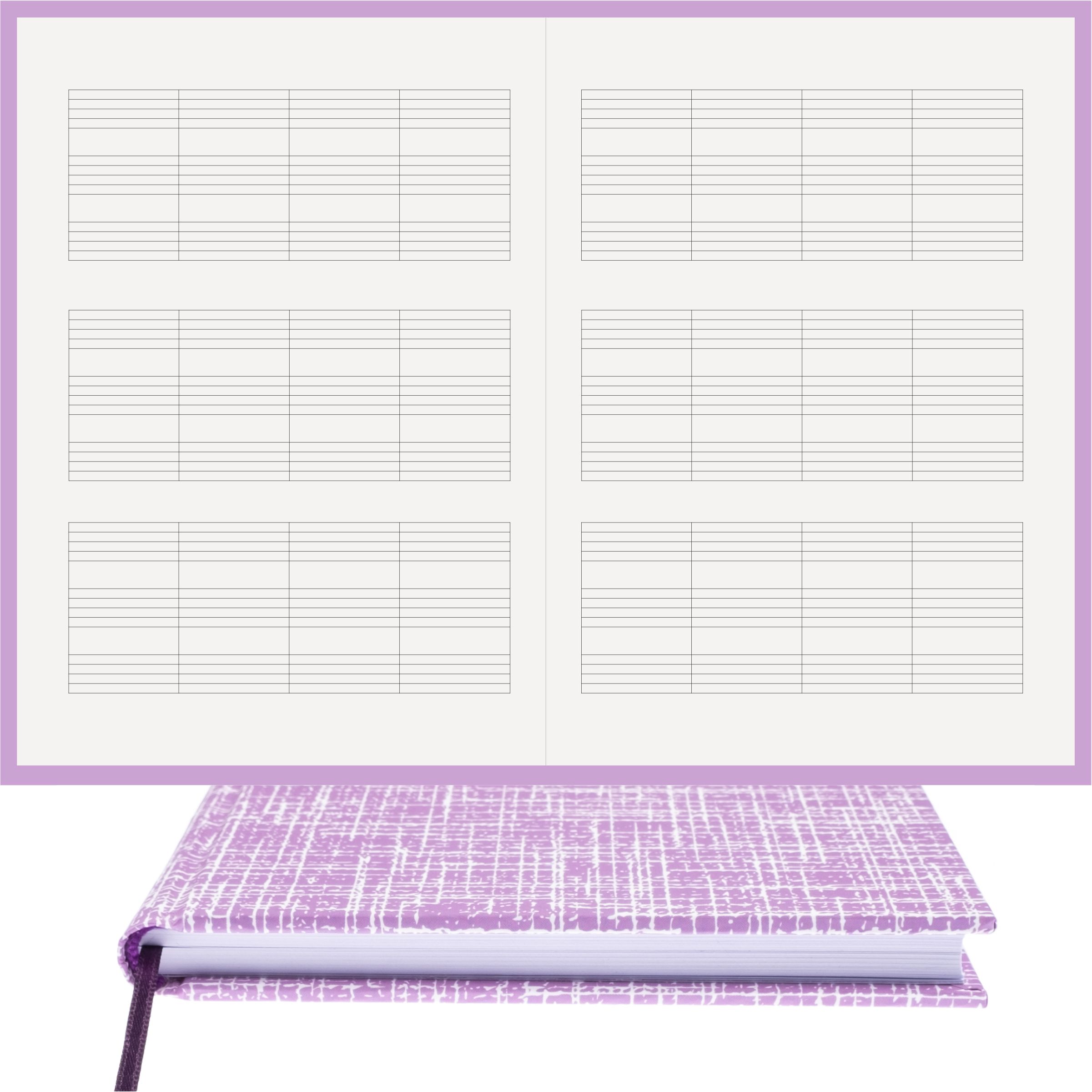 Piyano Müzik Nota Defteri - Üçlü Sistem Kesik Çizgili – Kuşe Kağıt Ciltli