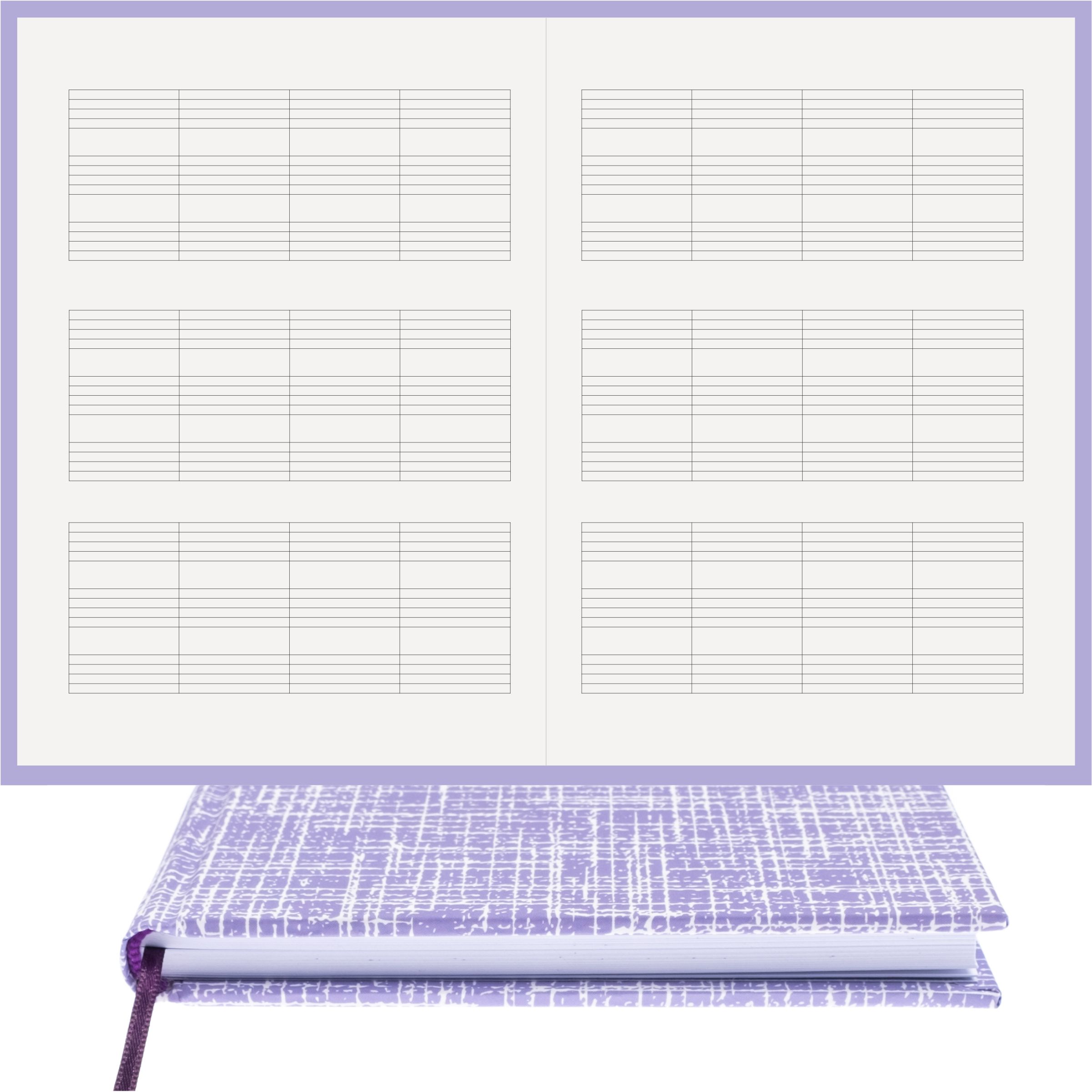 Piyano Müzik Nota Defteri - Üçlü Sistem Kesik Çizgili – Kuşe Kağıt Ciltli