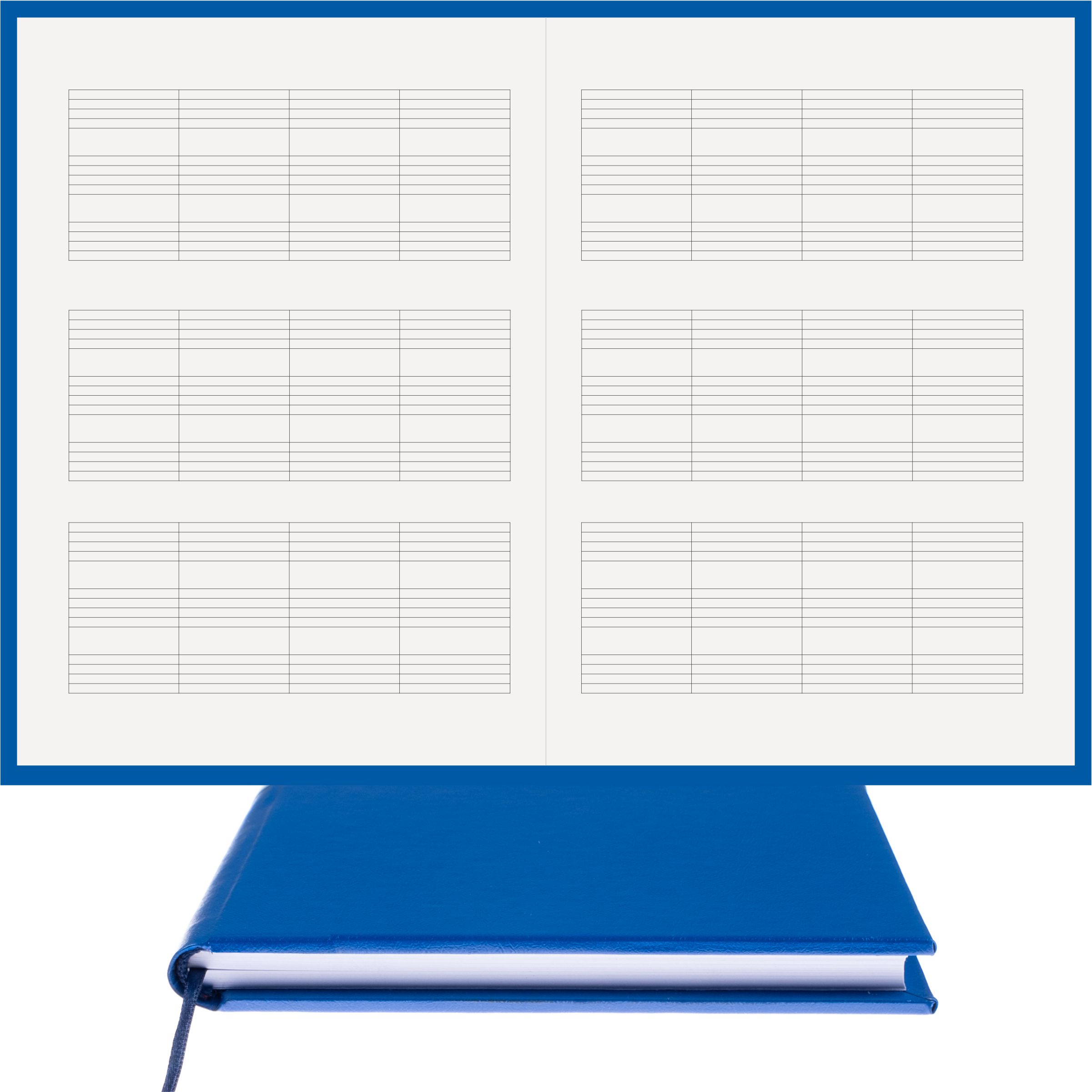 Piyano Müzik Nota Defteri - Üçlü Sistem Kesik Çizgili – Termo Deri Ciltli