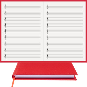 Nota Defteri - (A/5) Sol Anahtarlı