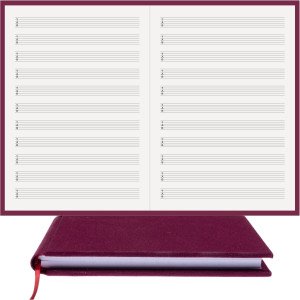 Gitar Nota Defteri (A/4) Tab Anahtarlı