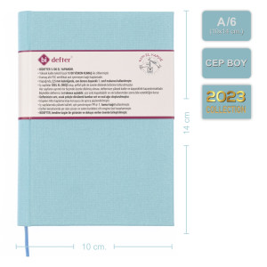 Çizgili Defter A/6