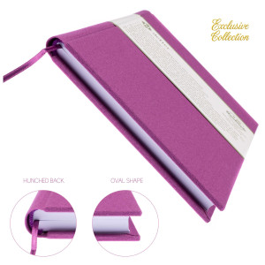 Müzik Defteri Anahtarsız İkili Sistem Nota Kağıdı – Viskon Kumaş Ciltli