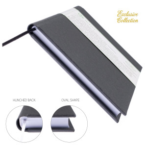 Gitar Müzik Nota Defteri Tab Anahtarlı Nota Kağıdı - Hakiki Cilt Bezi Ciltli