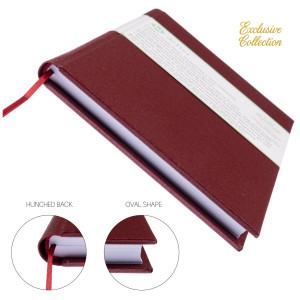 Piyano Müzik Nota Defteri - Sol Sol Fa Anahtarlı Kesik Çizgili - Hakiki Cilt Bezi