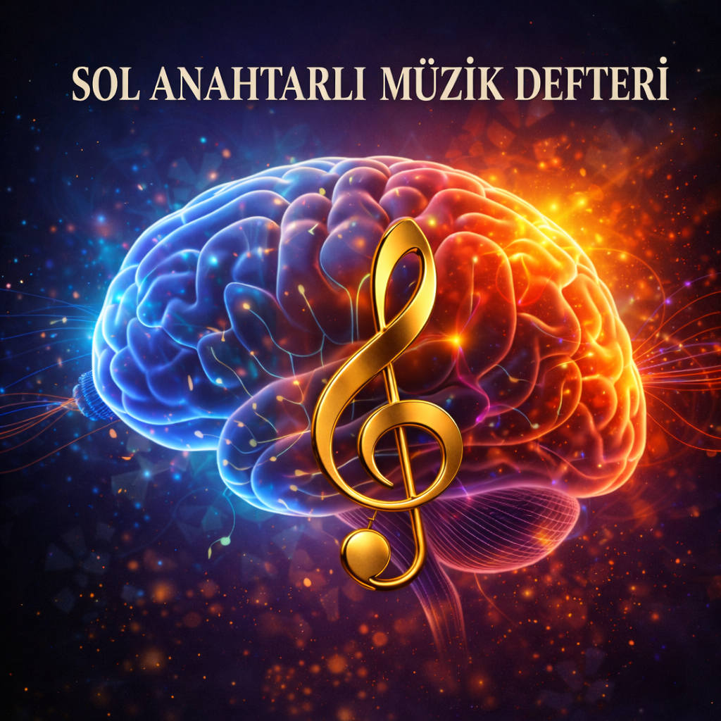 Sol Anahtarlı Müzik Defteri