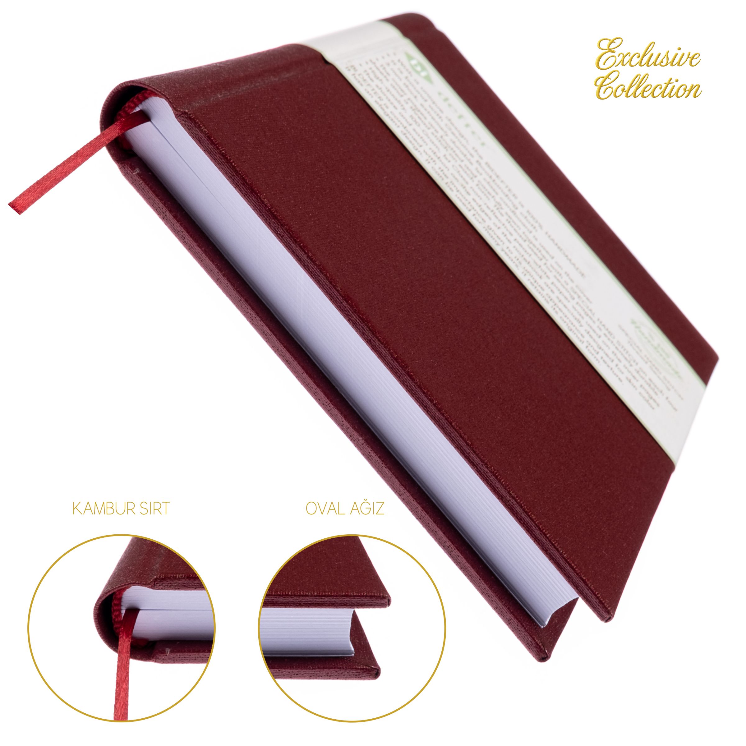 Çizgisiz Defter – (A/4) Gerçek Cilt Bezi