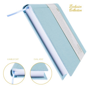 Çizgisiz Defter – (A/4) Viskon Kumaş Ciltleme