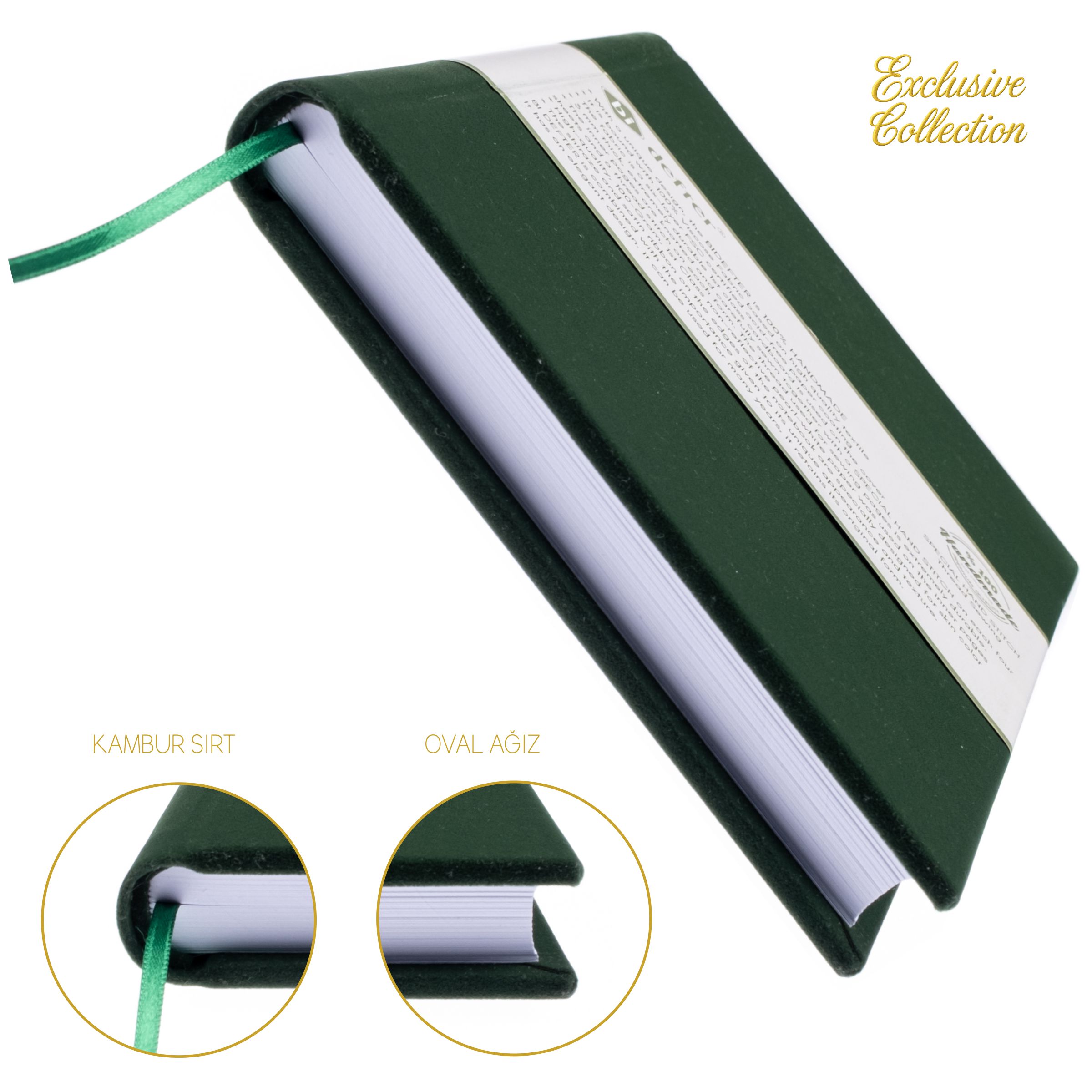 Çizgili Defter – Viskon Kumaş Ciltleme