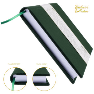 Çizgili Defter – Viskon Kumaş Ciltleme