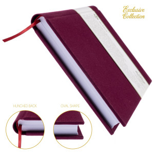 Çizgisiz Defter – (A/4) Viskon Kumaş Ciltleme