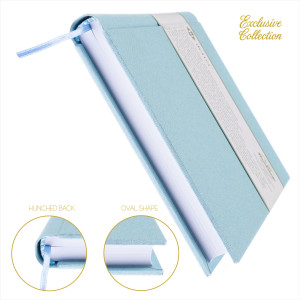 Çizgisiz Defter – (A/4) Viskon Kumaş Ciltleme