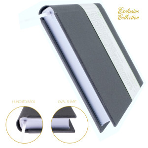 Çizgisiz Defter – (A/4) Gerçek Cilt Bezi